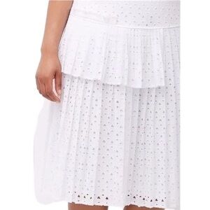 NWT Lane Bryant 26/28 white eyelet skirt